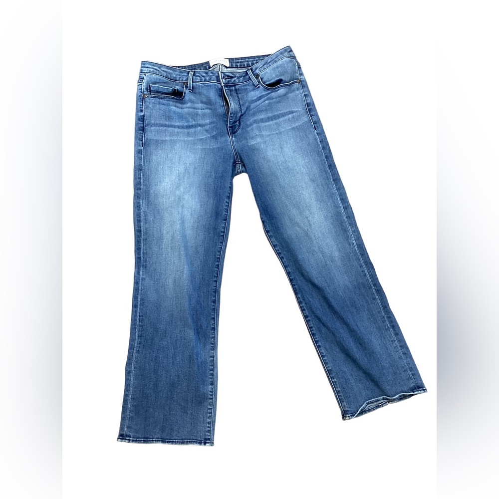 Parker Smith Split calf jeans. Size 30. Light wash denim - Picture 2 of 13